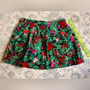 Zara pleated mini skirt